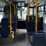 24.04.2023. Pińczów. Dwa fabrycznie nowe autobusy miejskie „Solaris” dojechały do Pińczowa. / Fot. UMiG Pińczów