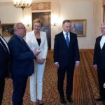 Świętokrzyskie gospodynie w Pałacu Prezydenckim. Zobacz niezwykły prezent