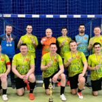 Księża z diecezji kieleckiej zostali wicemistrzami Polski w halowej piłce nożnej / Fot. Diecezja Kielecka