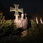 02.04.2023. Sandomierz. Czuwanie modlitewne w dniu śmierci Jana Pawła II / Fot. ks. Grzegorz Słodkowski