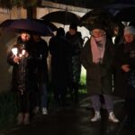 02.04.2023. Sandomierz. Czuwanie modlitewne w dniu śmierci Jana Pawła II / Fot. ks. Grzegorz Słodkowski