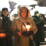 02.04.2023. Sandomierz. Czuwanie modlitewne w dniu śmierci Jana Pawła II / Fot. ks. Grzegorz Słodkowski