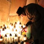 02.04.2023. Sandomierz. Czuwanie modlitewne w dniu śmierci Jana Pawła II / Fot. ks. Grzegorz Słodkowski