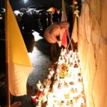 02.04.2023. Sandomierz. Czuwanie modlitewne w dniu śmierci Jana Pawła II / Fot. ks. Grzegorz Słodkowski