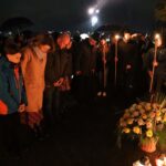 02.04.2023. Sandomierz. Czuwanie modlitewne w dniu śmierci Jana Pawła II / Fot. ks. Grzegorz Słodkowski