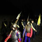 02.04.2023. Sandomierz. Czuwanie modlitewne w dniu śmierci Jana Pawła II / Fot. ks. Grzegorz Słodkowski