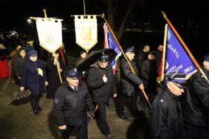 02.04.2023. Sandomierz. Czuwanie modlitewne w dniu śmierci Jana Pawła II / Fot. ks. Grzegorz Słodkowski