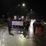 02.04.2023. Sandomierz. Czuwanie modlitewne w dniu śmierci Jana Pawła II / Fot. ks. Grzegorz Słodkowski