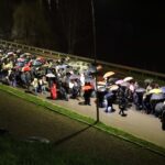 02.04.2023. Sandomierz. Czuwanie modlitewne w dniu śmierci Jana Pawła II / Fot. ks. Grzegorz Słodkowski