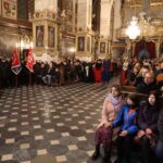 02.04.2023. Sandomierz. Czuwanie modlitewne w dniu śmierci Jana Pawła II / Fot. ks. Grzegorz Słodkowski