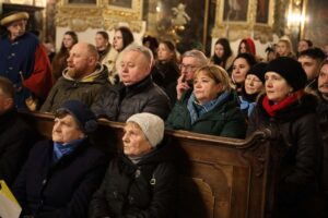 02.04.2023. Sandomierz. Czuwanie modlitewne w dniu śmierci Jana Pawła II / Fot. ks. Grzegorz Słodkowski