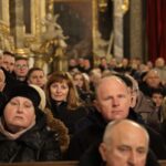 02.04.2023. Sandomierz. Czuwanie modlitewne w dniu śmierci Jana Pawła II / Fot. ks. Grzegorz Słodkowski