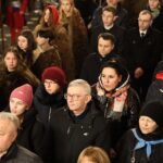 02.04.2023. Sandomierz. Czuwanie modlitewne w dniu śmierci Jana Pawła II / Fot. ks. Grzegorz Słodkowski