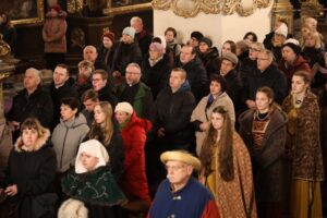 02.04.2023. Sandomierz. Czuwanie modlitewne w dniu śmierci Jana Pawła II / Fot. ks. Grzegorz Słodkowski