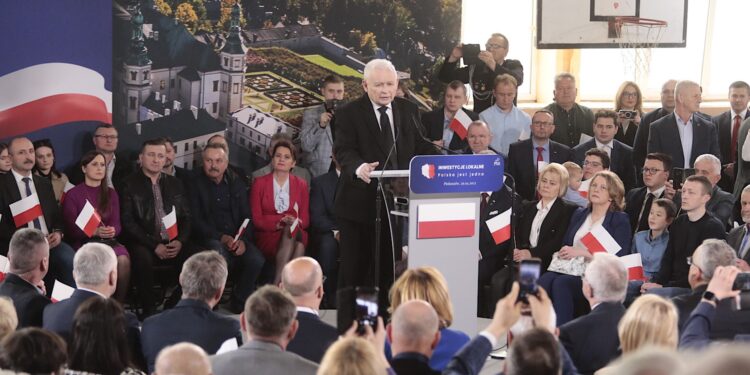 Jarosław Kaczyński: za czasów PO-PSL Polska wsi, mniejszych miast była zapomniana