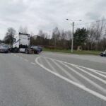 Dwa pojazdy zderzyły się na starej „siódemce” - Radio Kielce 18.04.2023. Kajetanów. Wypadek / Fot. Policja