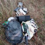 Śmieci w pobliżu świętokrzyskich dróg / Fot. GDDKiA Kielce - Twitter