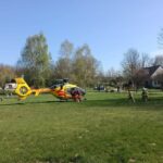 21.04.2023. Janików. Ciągnik przygniótł 54-letniego mężczyznę / Fot. OSP Ożarów