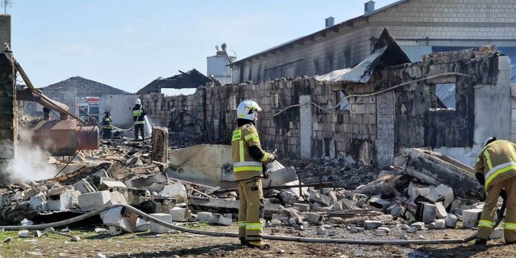 RADIO BIAŁYSTOK. Duży pożar fermy drobiu w Krynicy w powiecie monieckim