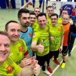 Księża z diecezji kieleckiej zostali wicemistrzami Polski w halowej piłce nożnej / Fot. Diecezja Kielecka