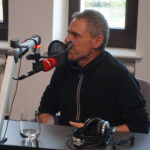 28.04.2023. Radio Kielce. Sportowa Debata Radia Kielce. Na zdjęciu: Kazimierz Stafiej – wiceprezes Cyclo Korony Kielce, były kolarz / Fot. Sebastian Kalwat – Radio Kielce