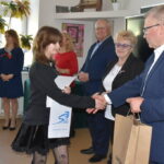 21.04.2023. Sandomierz. Wręczenie nagród w powiatowym etapie konkursu dla uczniów pt. „Dzieje Sandomierza". / Fot. Grażyna Szlęzak - Radio Kielce