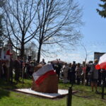 21.04.2023. Łopuszno. Uroczystości katyńskie. / Fot. Szkoła Podstawowa im. Jana Pawła II w Łopusznie