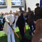 21.04.2023. Łopuszno. Uroczystości katyńskie. / Fot. Szkoła Podstawowa im. Jana Pawła II w Łopusznie