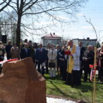 21.04.2023. Łopuszno. Uroczystości katyńskie. / Fot. Szkoła Podstawowa im. Jana Pawła II w Łopusznie