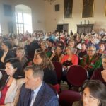 24.04.2023. Sandomierz. Spotkanie członków Polskiego Związku KGW z wiceminister Anną Krupką. / Fot. Grażyna Szlęzak - Radio Kielce