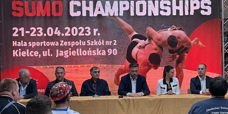 W Kielcach rozpoczęły się Mistrzostwa Europy Młodzieżowców i Juniorów Sumo