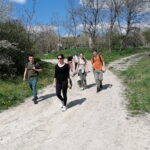 22.04.2023. Pińczów:. Miłośnicy gór posprzątali Garb Pińczowski. / Fot. Marta Gajda-Kruk - Radio Kielce