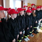 22.04.2023. Wiślica. Ślubowanie wstępujących do Młodzieżowej Drużyny Pożarniczej. / Fot. Marta Gajda-Kruk - Radio Kielce