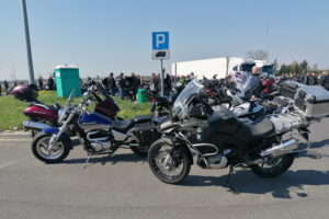 23.04.2023. Pińczów. Rozpoczęcie sezonu motocyklowego. / Fot. Marta Gajda-Kruk - Radio Kielce