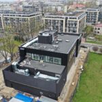 17.04.2023. Kielce. Budowa siedziby regionalnego oddziału TVP. / Fot. Jarosław Kubalski - Radio Kielce