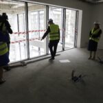 17.04.2023. Kielce. Budowa siedziby regionalnego oddziału TVP. / Fot. Jarosław Kubalski - Radio Kielce