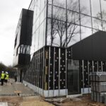 17.04.2023. Kielce. Budowa siedziby regionalnego oddziału TVP. / Fot. Jarosław Kubalski - Radio Kielce