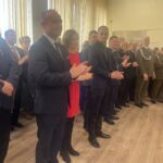 05.04.2023. Opatów. Spotkanie wielkanocne w starostwie powiatowym. / Fot. Grażyna Szlęzak - Radio Kielce