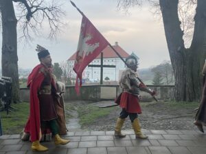 09.04.2023. Sandomierz. Katedra. Rezurekcja / Fot. Grażyna Szlęzak - Radio Kielce