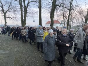 09.04.2023. Sandomierz. Katedra. Rezurekcja / Fot. Grażyna Szlęzak - Radio Kielce