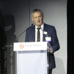 25.04.2023. Kielce. Rozpoczęcie targów POLSECURE. Na zdjęciu: Zbigniew Koniusz - wojewoda świętokrzyski / Fot. Wiktor Taszłow - Radio Kielce