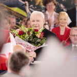 29.04.2023. Piekoszów. Wizyta Jarosława Kaczyńskiego. Na zdjęciu: Jarosław Kaczyński - prezes PiS / Fot. Wiktor Taszłow - Radio Kielce