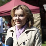 30.04.2023. Tokarnia. Festiwal Smaków. Na zdjęciu: Anna Krupka - wiceminister sportu i turystyki / Fot. Wiktor Taszłow - Radio Kielce