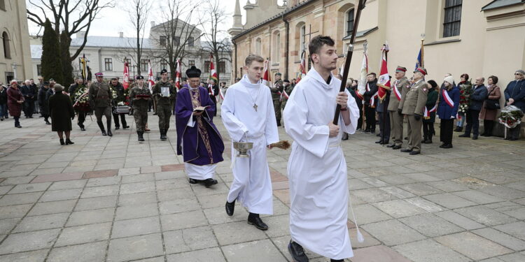 01.04.2023. Kielce. Ostatnie pożegnanie Anny Urszuli Woźniak / Fot. Wiktor Taszłow – Radio Kielce