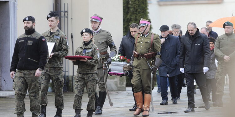 01.04.2023. Kielce. Ostatnie pożegnanie Anny Urszuli Woźniak / Fot. Wiktor Taszłow – Radio Kielce