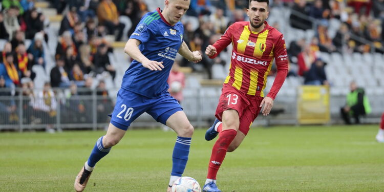 01.04.2023. Kielce. Mecz PKO BP Ekstraklasy: Korona Kielce – Miedź Legnica / Fot. Wiktor Taszłow – Radio Kielce