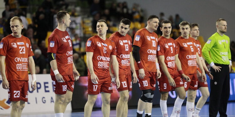 02.04.2023. Kielce. Mecz Industria Kielce – KPR Arged Ostrovia Ostrów Wielkopolski / Fot. Wiktor Taszłow - Radio Kielce