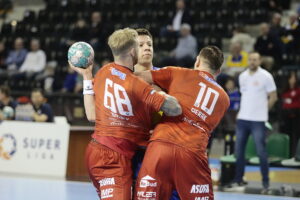 02.04.2023. Kielce. Mecz Industria Kielce – KPR Arged Ostrovia Ostrów Wielkopolski / Fot. Wiktor Taszłow - Radio Kielce