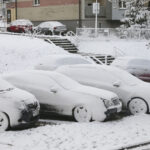 03.04.2023. Kielce. Śnieg w stolicy województwa / Fot. Wiktor Taszłow - Radio Kielce