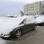 03.04.2023. Kielce. Śnieg w stolicy województwa / Fot. Wiktor Taszłow - Radio Kielce